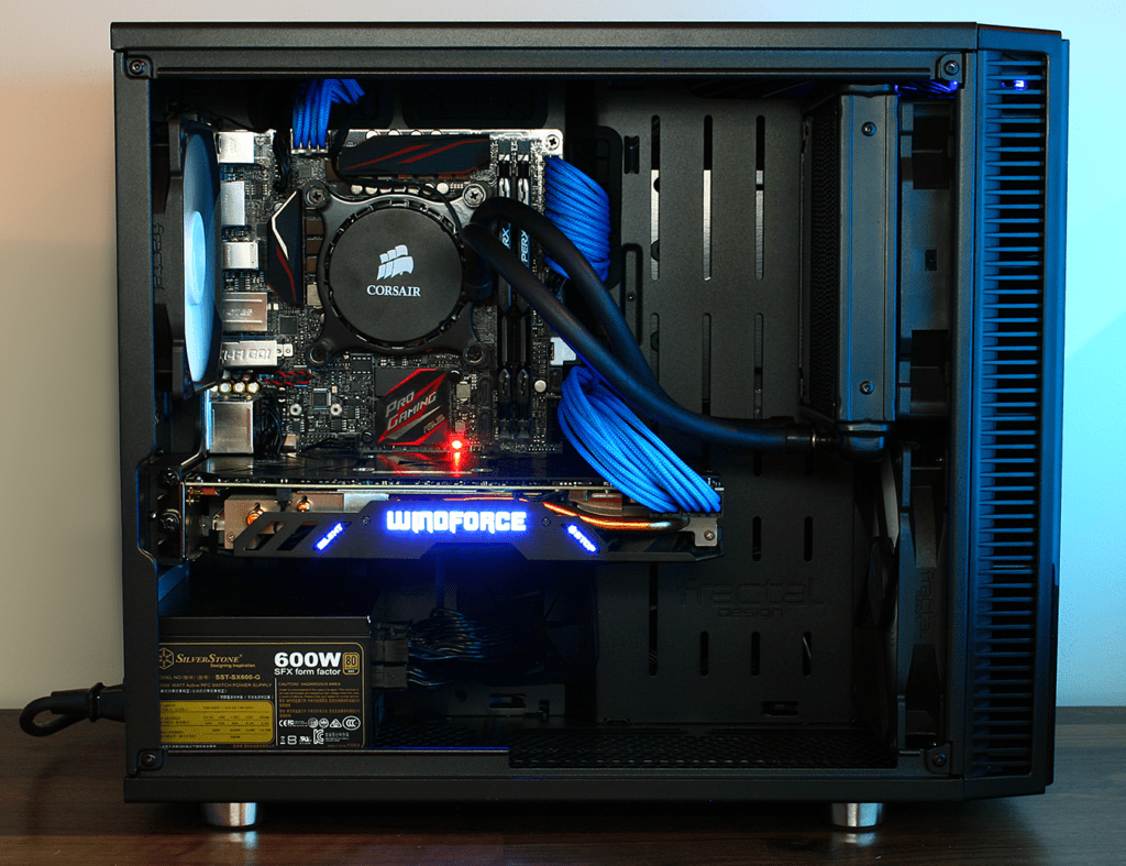 Build The Best 600 Dollar Gaming PC Build 70 cable management positive example image