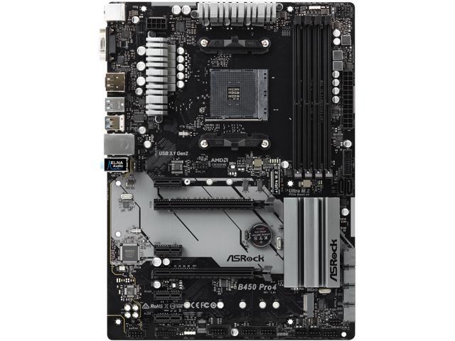  ASRock B450M Pro4-F