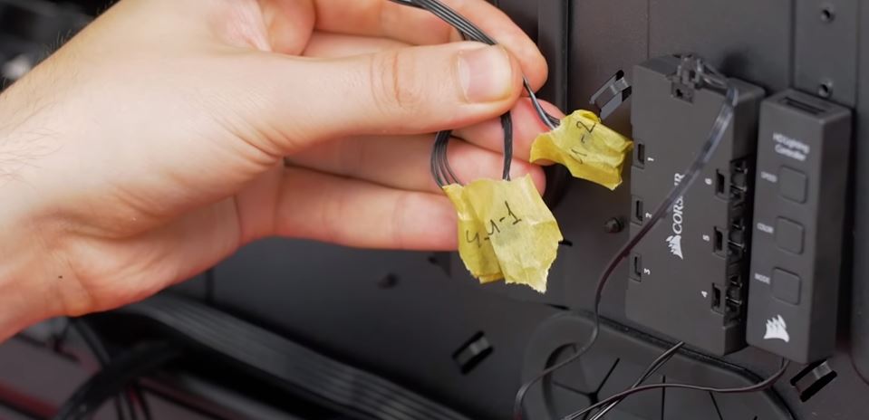 label fan cables
