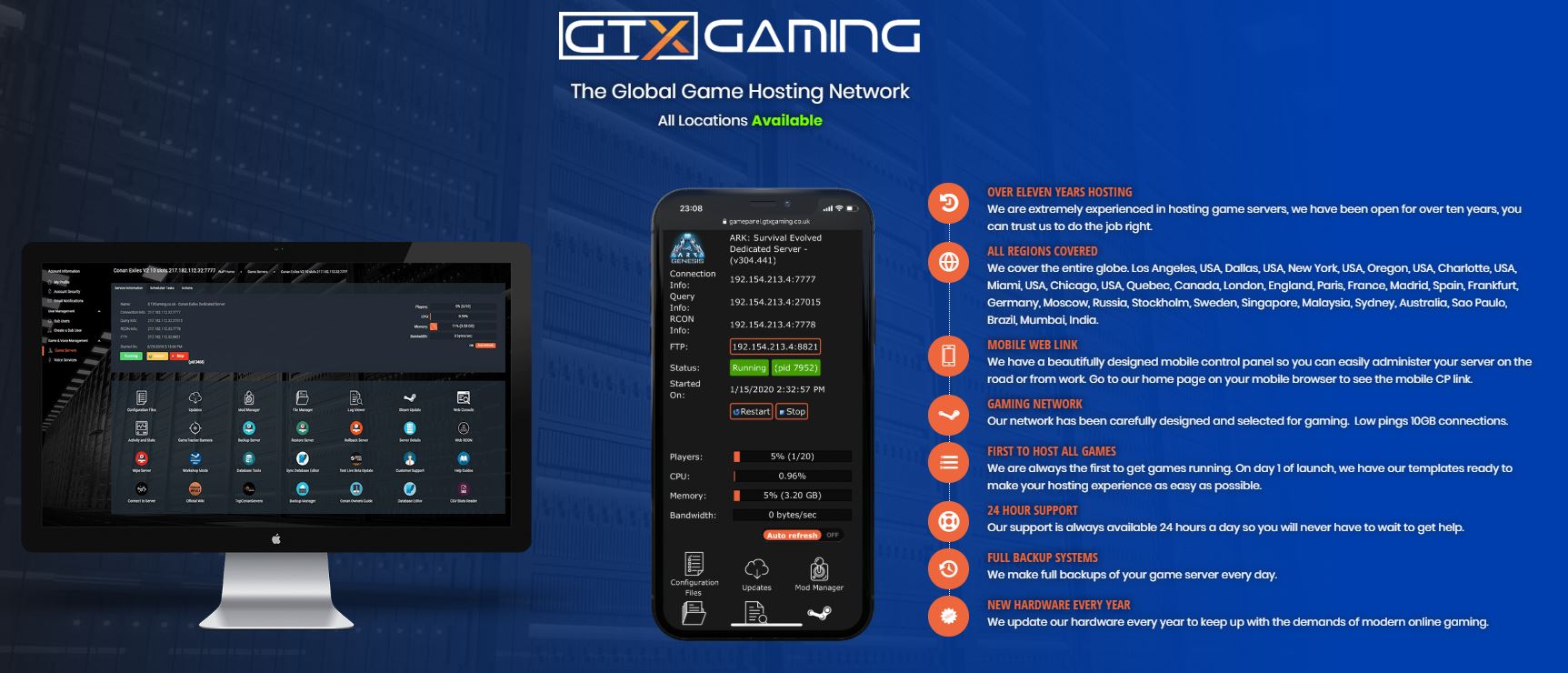 gtx gaming home page