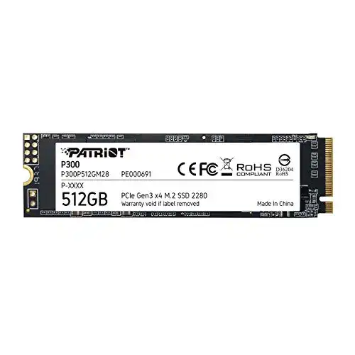 Patriot P300 M.2 PCIe 512GB SSD