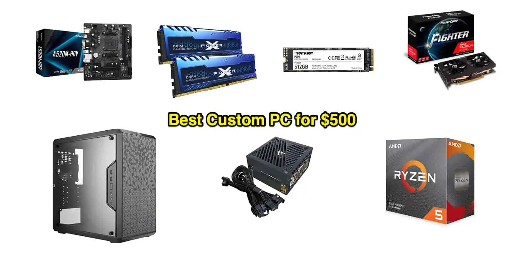 Custom PC under 500 (new)